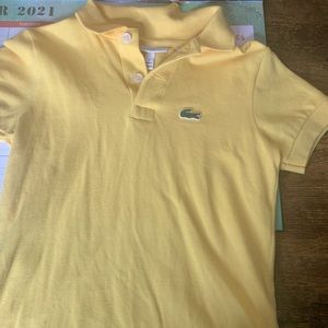 Lacoste shirt size 3 toddlers
